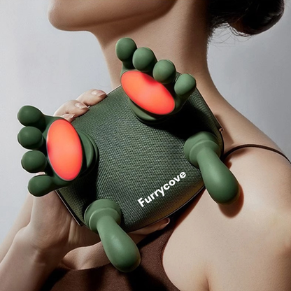 FurryCove™ Portable Heated Cervical Neck Massager