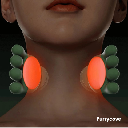 FurryCove™ Portable Heated Cervical Neck Massager