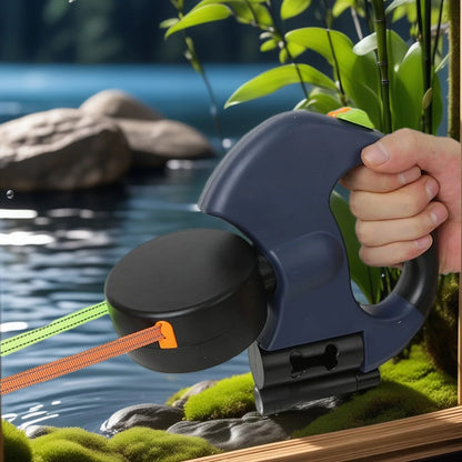 FurryCove™  Auto Retractable Double Dog Leash