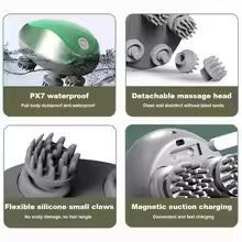 3D Electric Pet Head Massager – Rechargeable Relaxation Tool