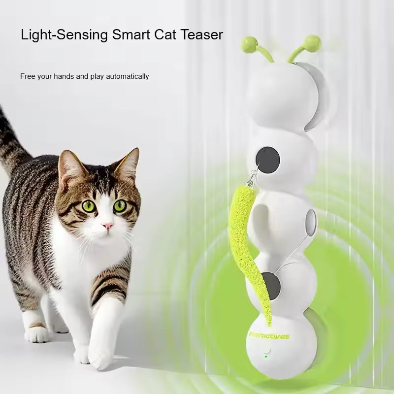 Automatic Sensor Cat Toy – USB Rechargeable Interactive Toy