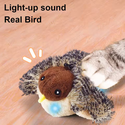 FurryCove™ Interactive Flapping Bird Cat Toy