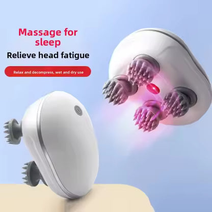 3D Electric Pet Head Massager – Rechargeable Relaxation Tool